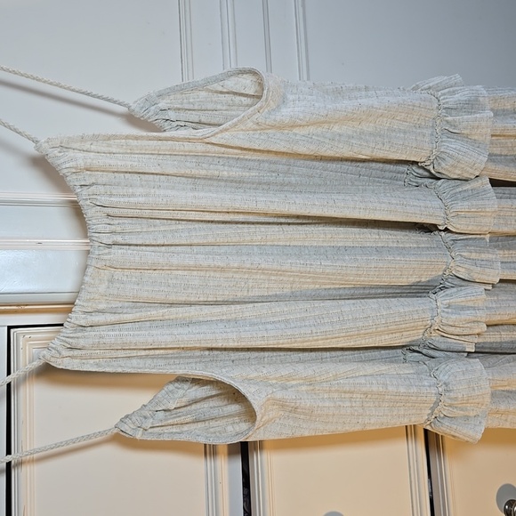 Free People Beach Rosaline Tunic Swing Halter Ruffle Trim Oversized Dress NWOT - Picture 9 of 15